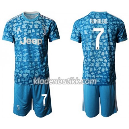 Juventus Ronaldo 7 Barn Tredjedraktsett 2019-2020 Kortermet (+ Korte bukser)